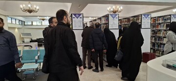 بازدید کتابداران کانون های فرهنگی هنری مساجد تهران از کتابخانه مرکزی پارک شهر تهران