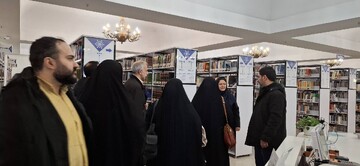 بازدید کتابداران کانون های فرهنگی هنری مساجد تهران از کتابخانه مرکزی پارک شهر تهران