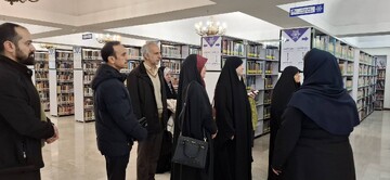 بازدید کتابداران کانون های فرهنگی هنری مساجد تهران از کتابخانه مرکزی پارک شهر تهران