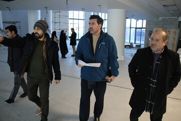 مدیرکل توسعه کتابخانه‌های نهاد از پروژه کتابخانه مرکزی اراک