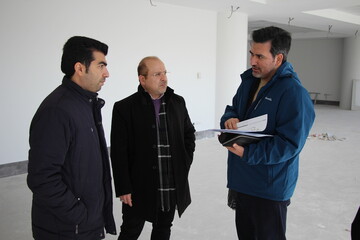 مدیرکل توسعه کتابخانه‌های نهاد از پروژه کتابخانه مرکزی اراک