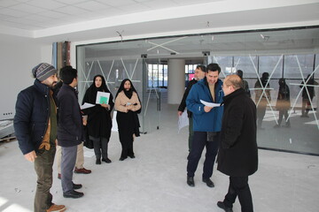 مدیرکل توسعه کتابخانه‌های نهاد از پروژه کتابخانه مرکزی اراک