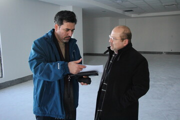 مدیرکل توسعه کتابخانه‌های نهاد از پروژه کتابخانه مرکزی اراک