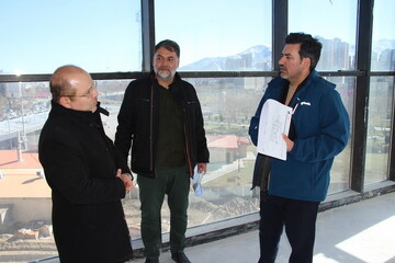 مدیرکل توسعه کتابخانه‌های نهاد از پروژه کتابخانه مرکزی اراک