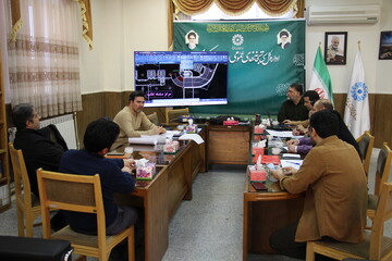 جلسه تخصصی بررسی ریزفضاهای کتابخانه مرکزی اراک