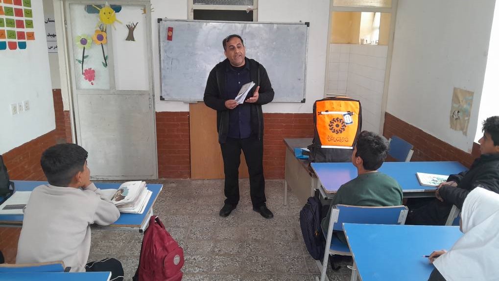 آغاز «چهارمین دوره طعم کتاب با عشایر» از مدرسه ابتدایی شهدای نفت دزفول