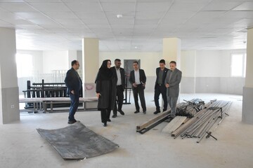 بازدید دبیرکل از پروژه کتابخانه‌ای شیراز