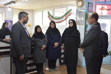 بازدید از کتابخانه‌های عمومی محقق‌العلما و امام علی (ع) در استهبان