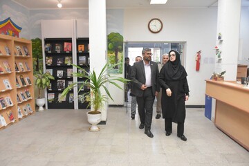 بازدید از کتابخانه‌های زنده‌یاد محمدحسن رجبی، کوثر نور و احمد نی‌ریزی در شهر نی‌ریز