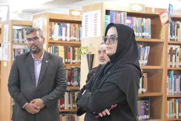 بازدید از کتابخانه‌های زنده‌یاد محمدحسن رجبی، کوثر نور و احمد نی‌ریزی در شهر نی‌ریز