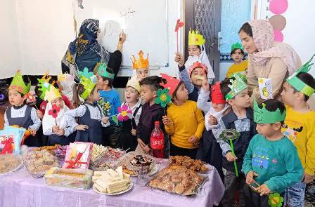 جشن قرآن برای نونهالان در کتابخانه ثامن‌الائمه(ع) نامنیک