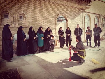 اطفا حریق اردکان