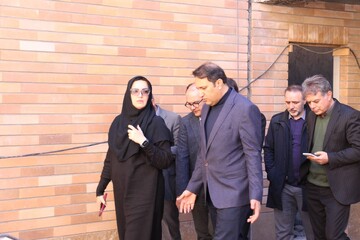 بازدید از پروژه کتابخانه‌ای شهرستان سیرجان