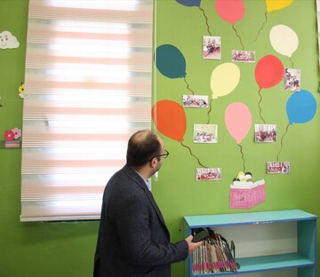 بازدید از کتابخانه عمومی ملاهادی سبزواری شهرستان بم