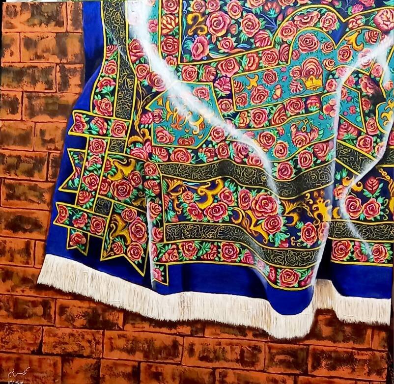 افتتاح نمایشگاه نقاشی «سرزمین رنگی من» در کتابخانه مرکزی بجنورد