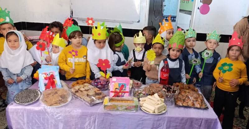 جشن قرآن برای نونهالان در کتابخانه ثامن‌الائمه(ع) نامنیک