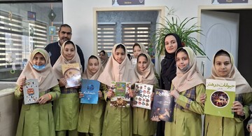اردوی یک روزه باعنوان«یک روز با کتاب» در کتابخانه عمومی شهید سلیمی