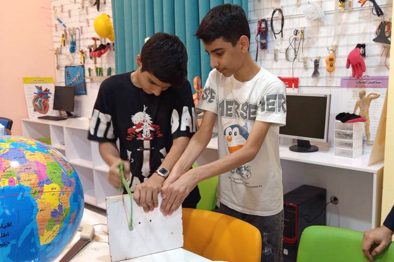 تالار علم و خلاقیت کتابخانه شهید فکری جم، پایگاهی برای شکوفایی استعدادهای کودکان و نوجوانان