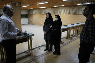 مسابقات تیراندازی کتابداران استان مرکزی در اراک