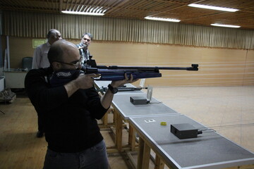 مسابقات تیراندازی کتابداران استان مرکزی در اراک