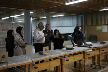 مسابقات تیراندازی کتابداران استان مرکزی در اراک