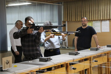 مسابقات تیراندازی کتابداران استان مرکزی در اراک