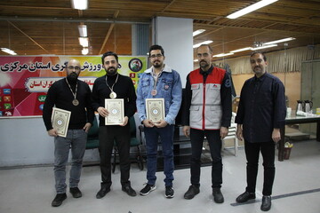مسابقات تیراندازی کتابداران استان مرکزی در اراک