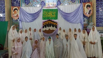 اعتکاف دانش‌آموزی دختران در شهرستان مروست با رنگ و بوی فرهنگی