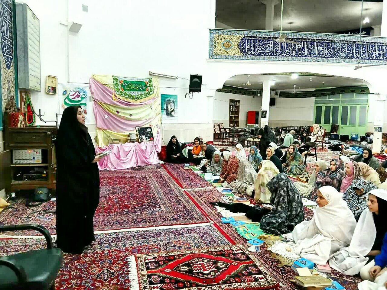 همنشینی کتابداران با معتکفین در قم صورت گرفت