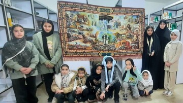 کتابخانه عمومی شادمهر شهرستان مه ولات میزبان برنامه پرده‌خوانی ویژه حضرت زینب کبری (س)