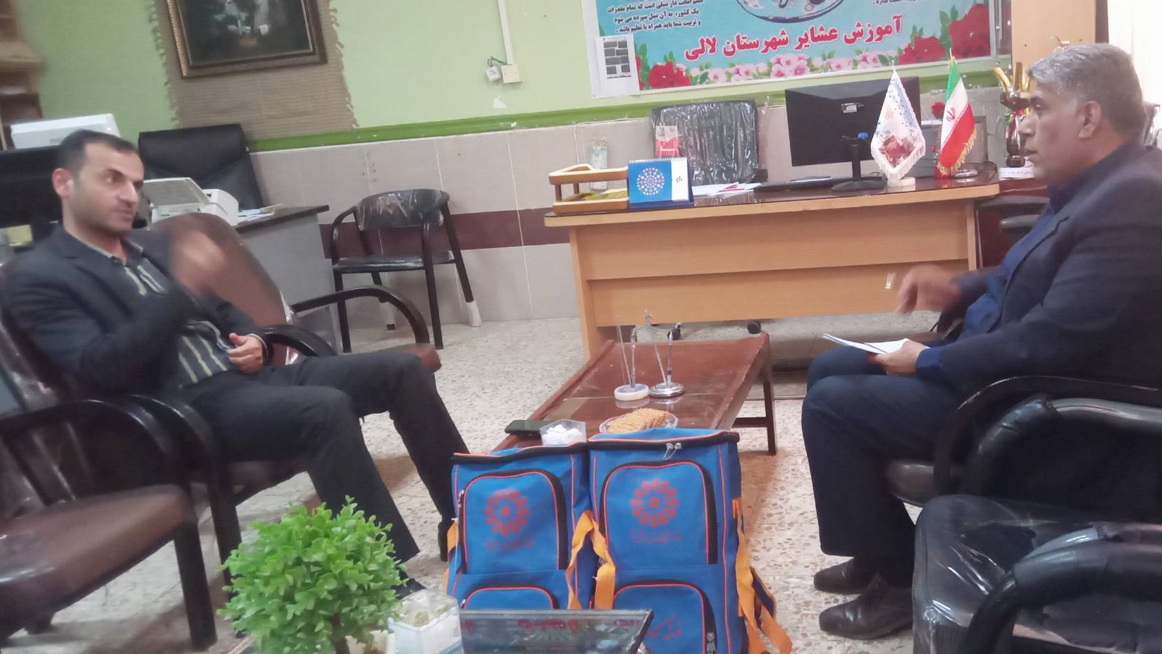 آغاز فصل تازه کتابخوانی با عشایر در شهرستان لالی