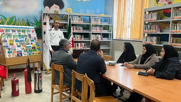 کارگاه اطفای حریق ویژه کتابداران  شهرستان خواف