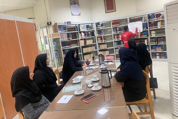 کارگاه اطفای حریق ویژه کتابداران  شهرستان سرخس