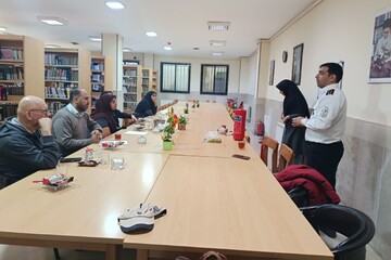 کارگاه اطفای حریق ویژه کتابداران  شهرستان گلبهار