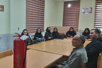 کارگاه اطفای حریق ویژه کتابداران  شهرستان گناباد