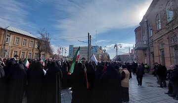 حضور کارکنان کتابخانه های عمومی آذربایجان غربی در محکومیت اغتشاشات و حوادث اخیر تروریستی