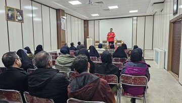 کارگاه اطفای حریق ویژه کتابداران استان زنجان