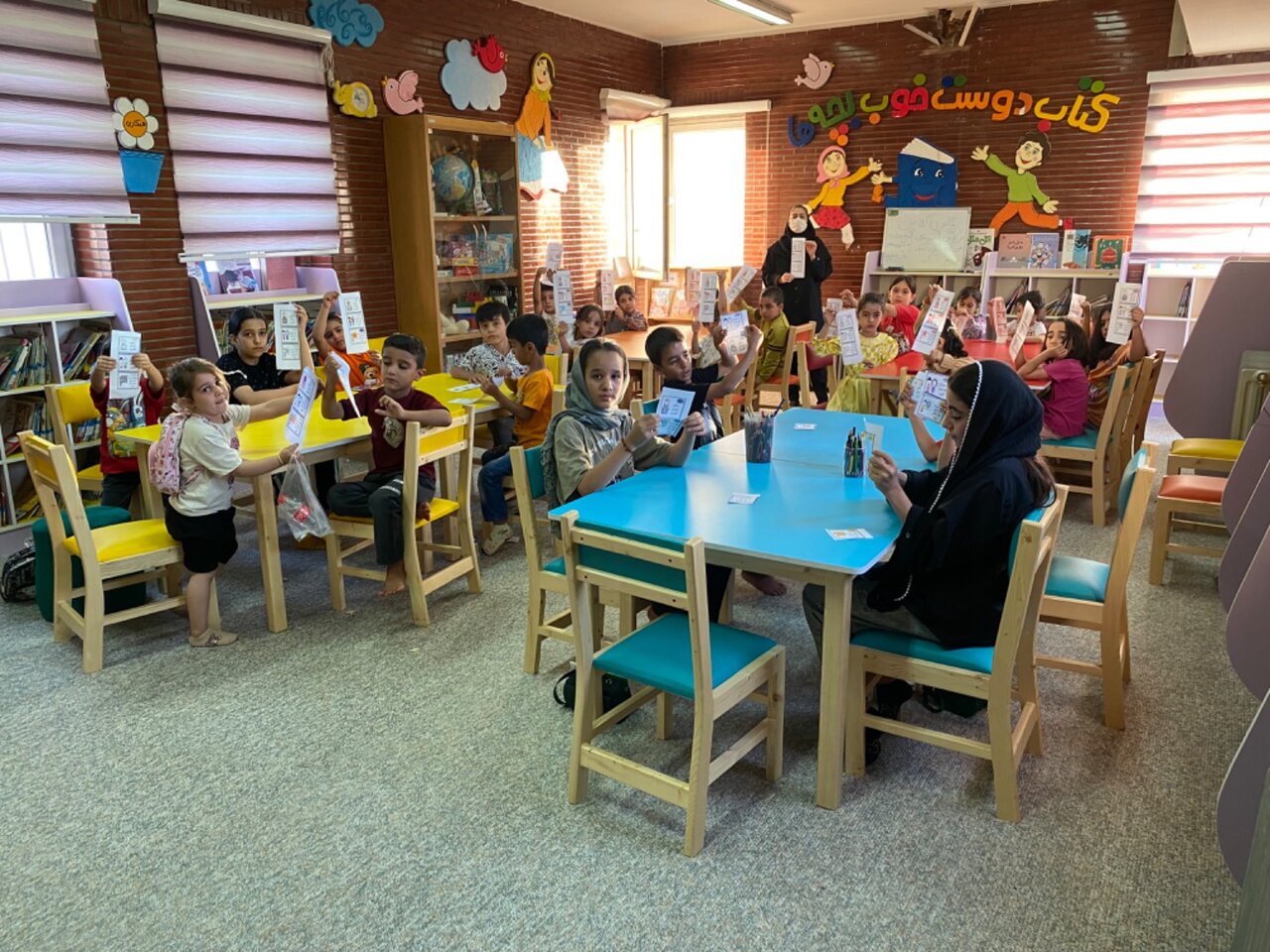 «دوشنبه‌های کار با کودک» در کتابخانه عمومی فرهنگ زنجان