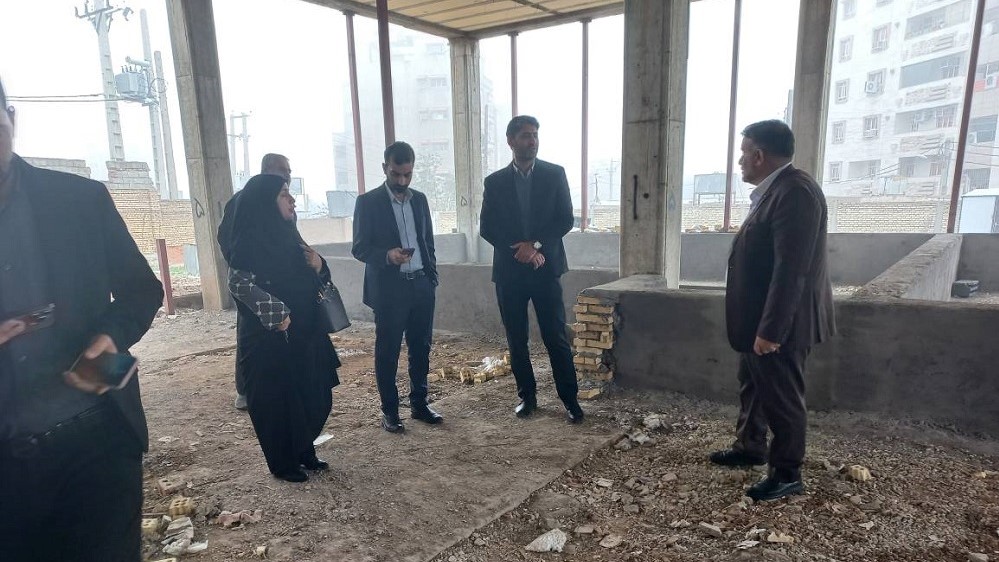 فرماندار مسجدسلیمان از پروژه احیای کتابخانه عمومی ارشاد بازدید کرد