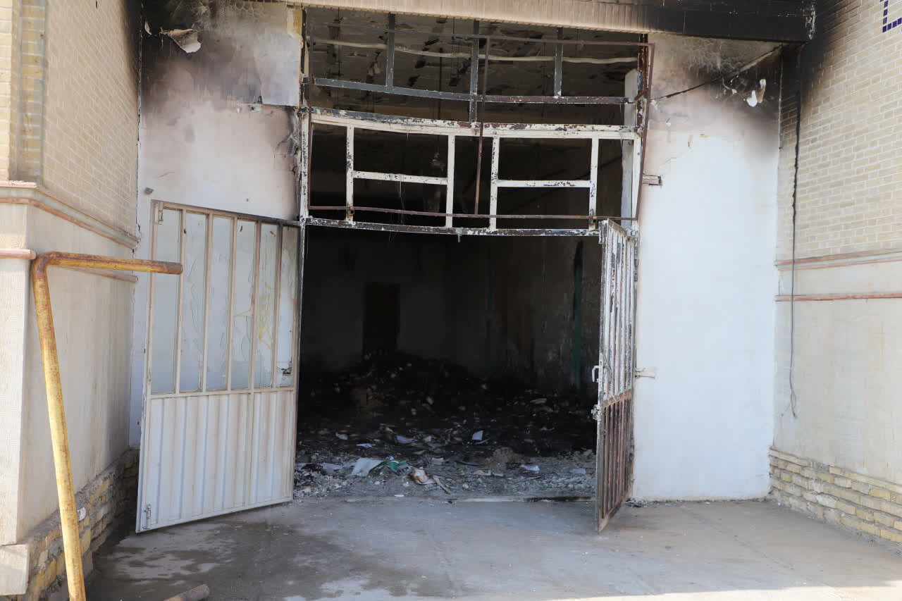 شعلههای آتش، قلب یکی از زیباترین پناهگاههای امید میبد را سوزاند