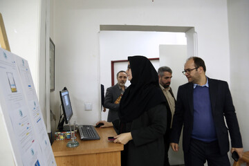 بازدید دبیرکل با همراهی محمد خلج؛ دستیار دبیرکل، معاونین و جمعی از مدیران نهاد از کتابخانه حضرت فاطمه(س)