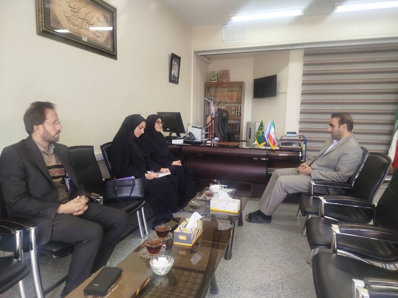 مدیرکل کتابخانه‌های عمومی لرستان از پروژه‌های کتابخانه‌ای کوهدشت بازدید کرد