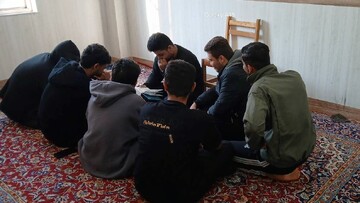 نوای قرآن در کتابخانه شهدای مدافع حرم اهواز