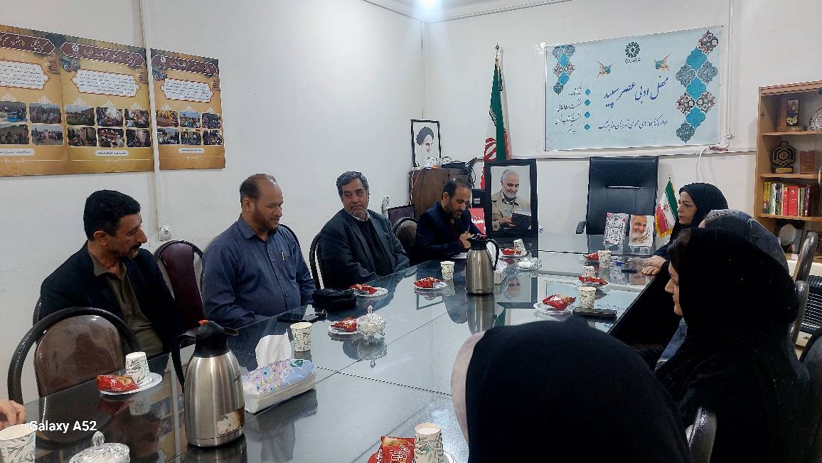 محفل ادبی شعر مقاومت در اندیمشک برگزار شد