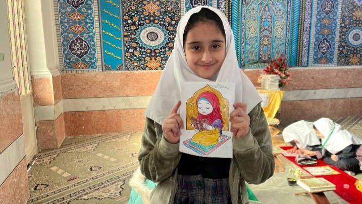 محفل انس با قرآن‌کریم در دبستان پردیس اندیمشک برگزار شد