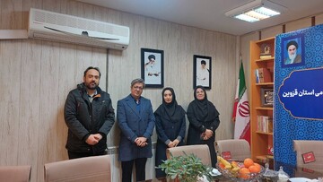 دیدار با مدیر اموزش قزوین