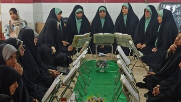 محفل قرآنی ویژه بانوان در سایه اعیاد شعبانیه در ماهشهر