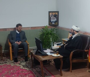 دیدار با حجت الاسلام امیدوار، امام جمعه شهر کلور