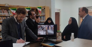 بازدید از کتابخانه های عمومی شهرستان خلخال 