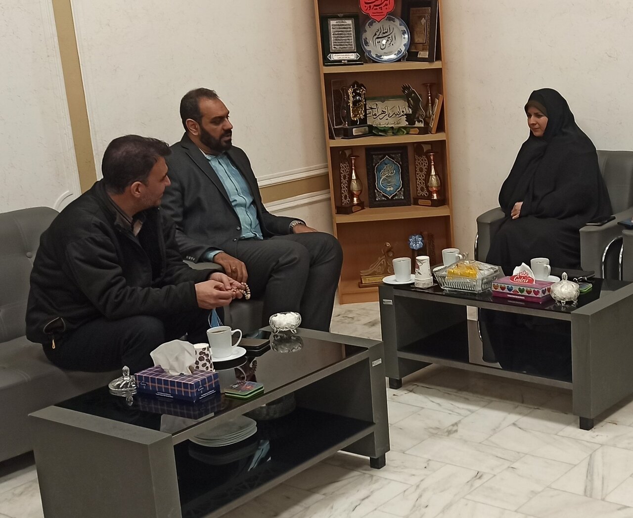 دیدار نماینده نائین در مجلس شورای اسلامی با سرپرست اداره کل کتابخانه‌های عمومی استان اصفهان